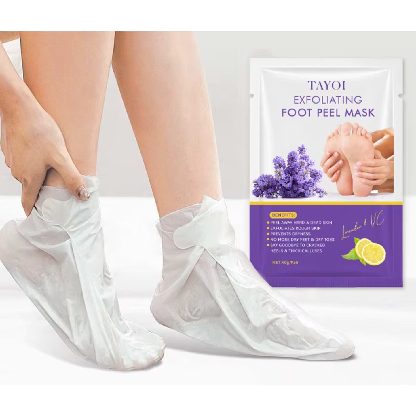 Fuss Peeling Maske - Hornhaut entfernen